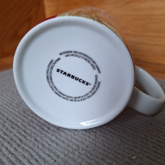 Starbucks Toronto Coffee Mug - Red and White - Picture 6 of 6